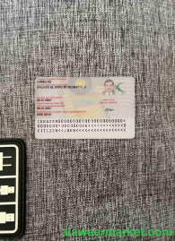 Kyrgyzstan ID card photolook BACK